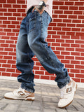Modular-Utility Panelled Denim Jeans