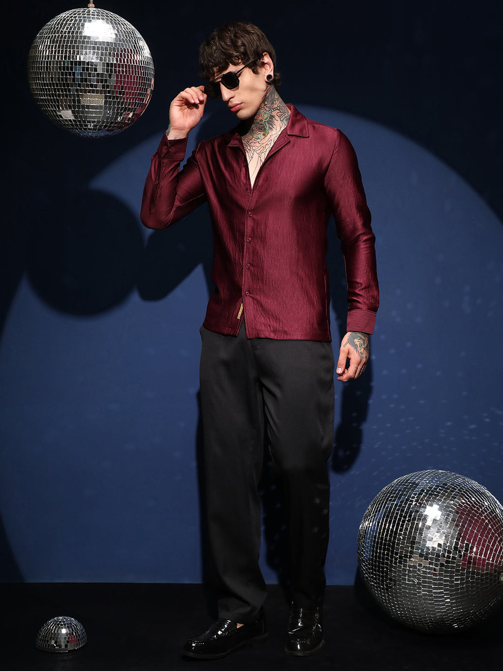 Satin Cuban Shirt