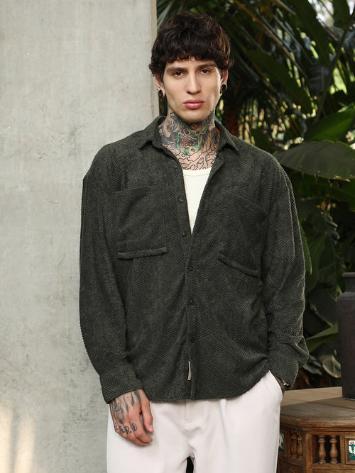 Axisline Utility-Relaxed Shirt