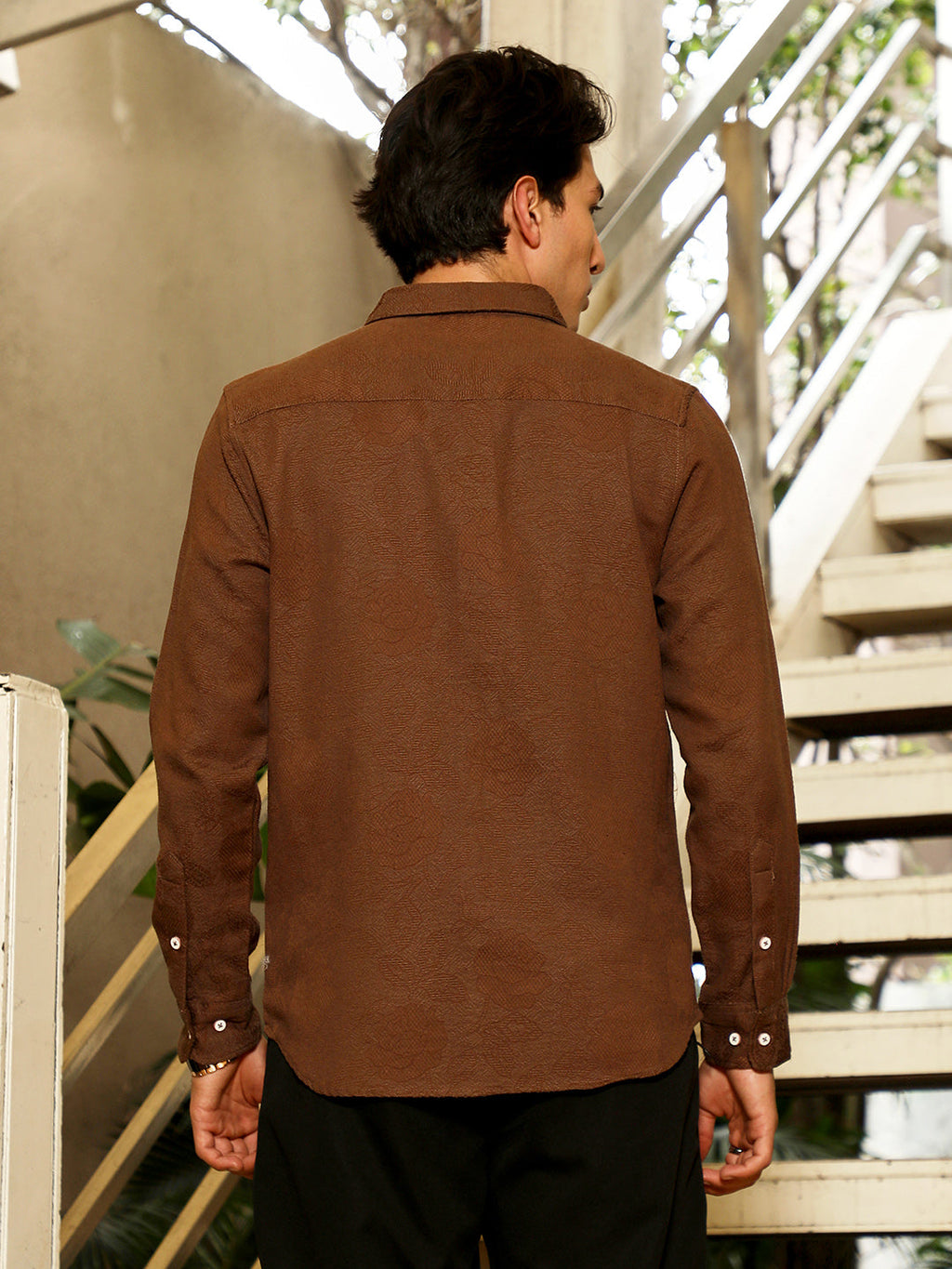 Rosa-Jacquard Shirt